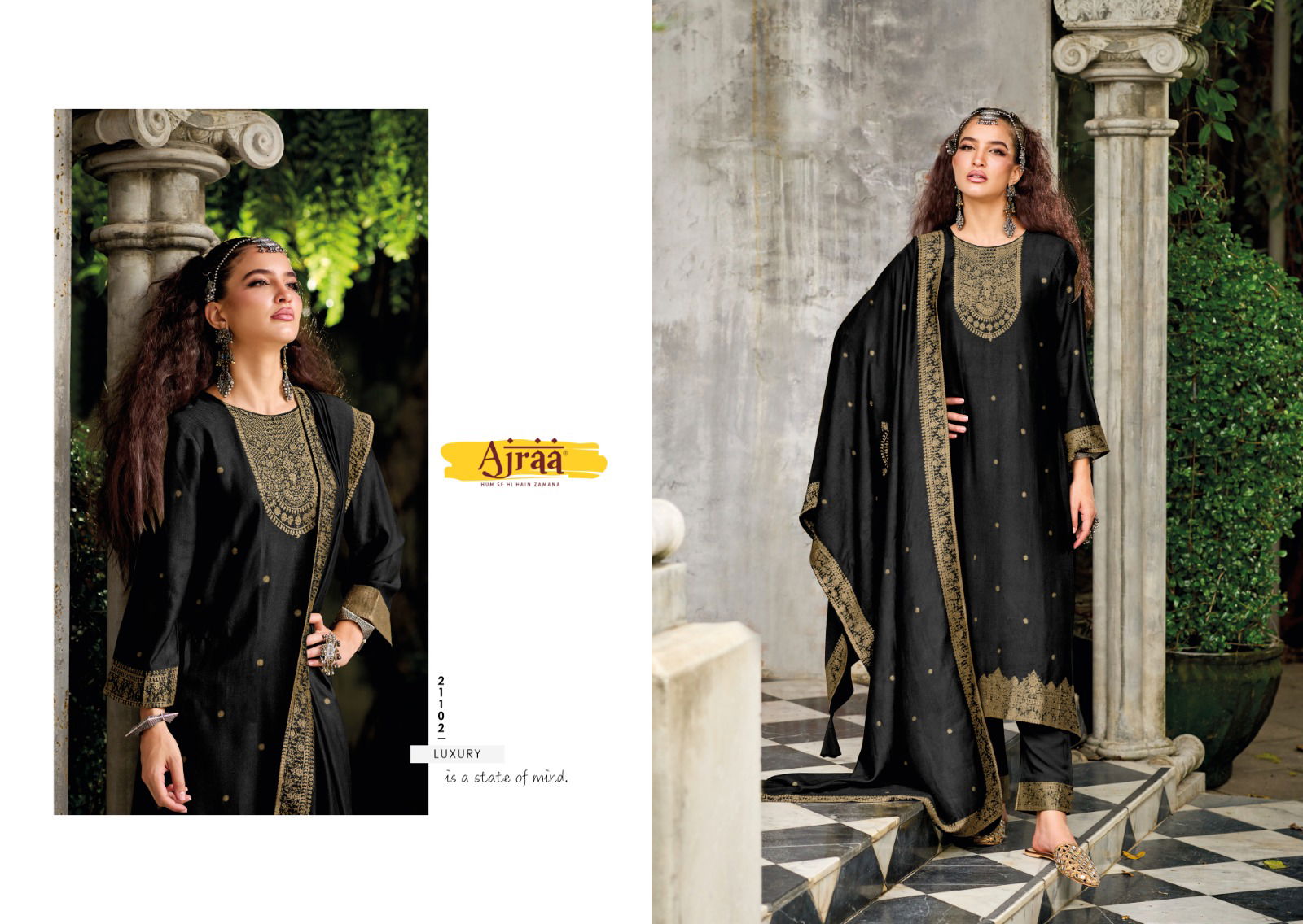 Karigiri By Ajira Pashmina Designer Salwar Suits Catalog